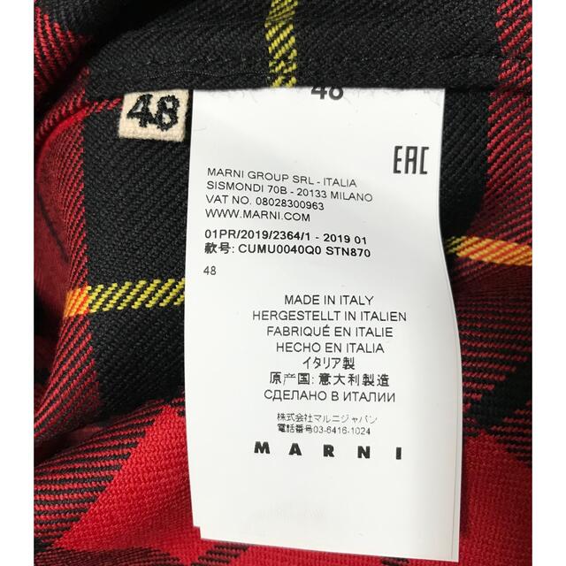 Marni(マルニ)のSALE マルニ　チェックアシンメトリーシャツ メンズのトップス(シャツ)の商品写真