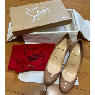 クリスチャンルブタン(Christian Louboutin)のルブタン　ベージュ　パンプス　新品　36(ハイヒール/パンプス)