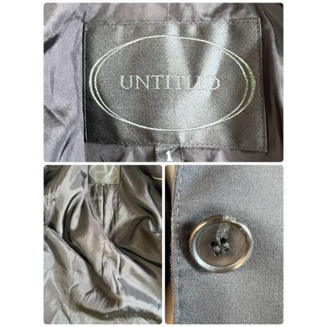 【美品】UNTITLED　テーラードジャケット　1つボタン　Ｍサイズ