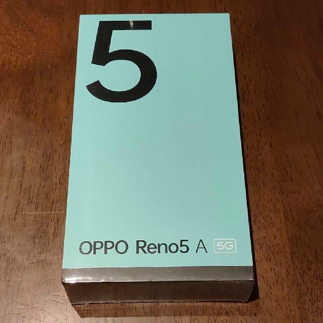 新品未開封】OPPO Reno5 Aアイスブルー SIMフリー版-
