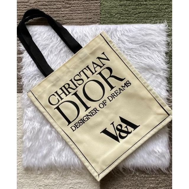 Christian Dior(クリスチャンディオール)のDior クリスチャン・ディオール トートバッグ エコバッグ ホワイト 白 レディースのバッグ(トートバッグ)の商品写真