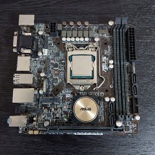 Asus H97iplus cpu付き(PCパーツ)