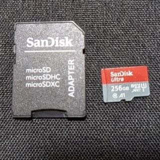 サンディスク(SanDisk)のSanDisk microSD 256GB マイクロSDカード(PC周辺機器)