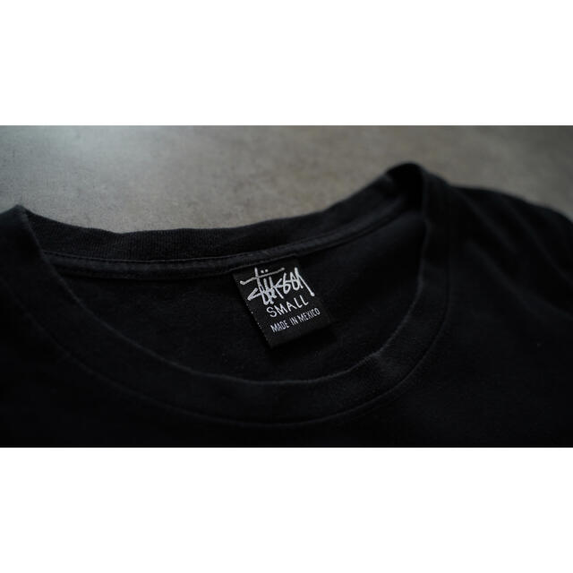 大特価★STUSSY WORLD TOUR TEE ブラック ladies S レディースのトップス(Tシャツ(半袖/袖なし))の商品写真
