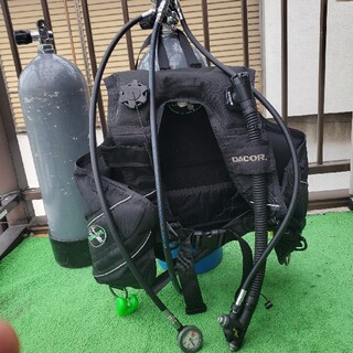 (A287) ダイビング専用 ドライスーツ用中圧ホースのみ 耐圧確認テスト済み(その他)