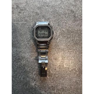 カシオ(CASIO)のB5000D-1JF 箱あり　Gショック　メタルシルバー(腕時計(デジタル))