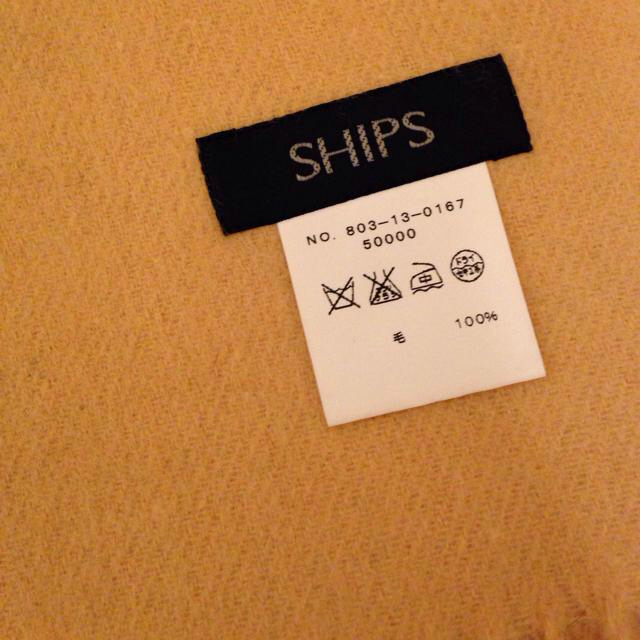 SHIPS(シップス)のSHIPSストール レディースのファッション小物(ストール/パシュミナ)の商品写真