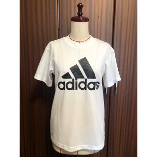 アディダス(adidas)のadidas アディダスロゴTシャツ　ML(ウェア)