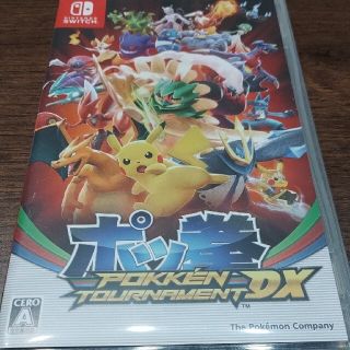 新品同様 ポッ拳 POKKEN TOURNAMENT DX Switch(家庭用ゲームソフト)