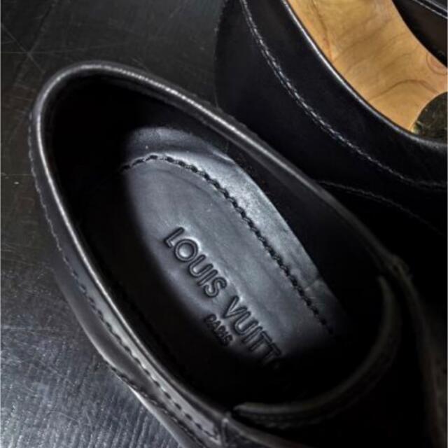 未使用品 LOUIS VUITTON黒 ソフトドレスシューズ 箱付値下げ無し