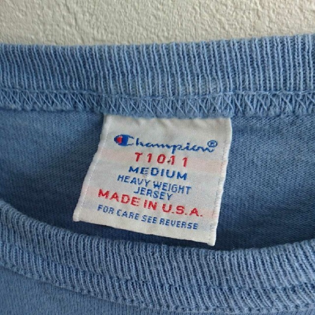 Champion チャンピオン T1011 MADE IN USA Tシャツ メンズのトップス(Tシャツ/カットソー(半袖/袖なし))の商品写真