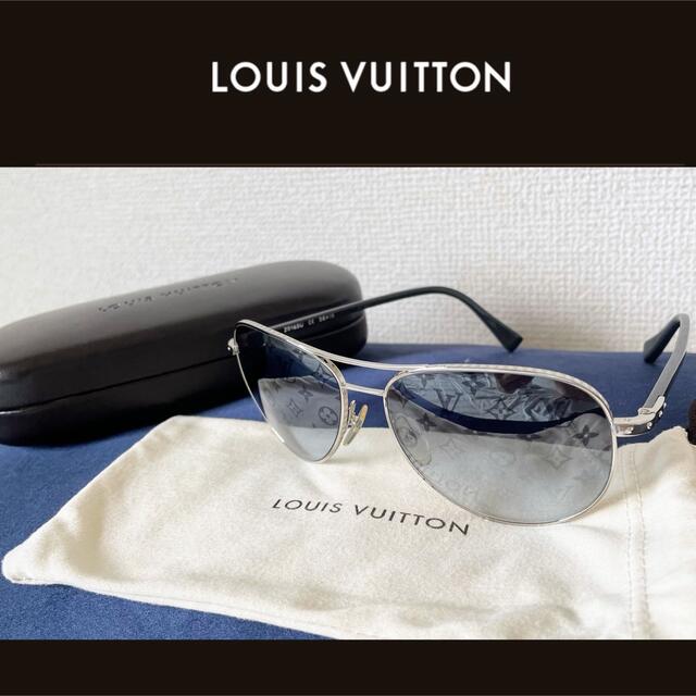 LOUIS VUITTON(ルイヴィトン)のルイヴィトン☆美品モノグラムミラーサングラス メンズのファッション小物(サングラス/メガネ)の商品写真