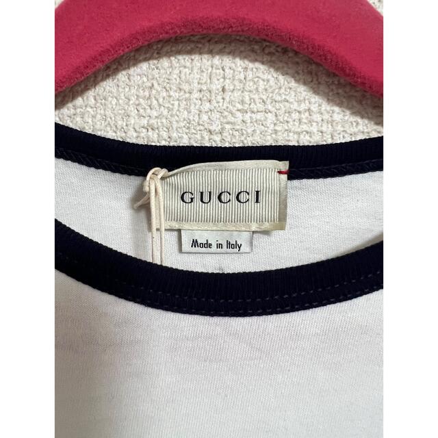 GUCCI キッズサイズ シンプル 背中ヘビ Tシャツ