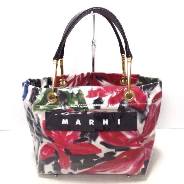 M - マルニ トートバッグ グロッシー グリップの通販 by ブランディア