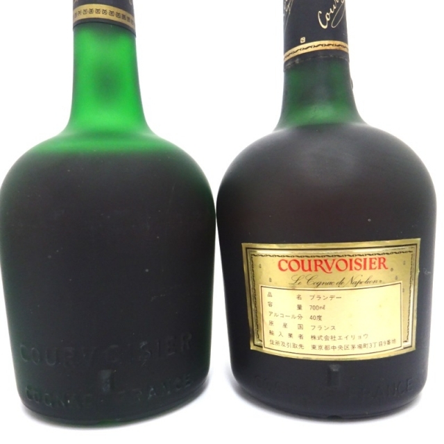 未開封☆COURVOISIER【クルボアジェ】 VSOP 5本セット 350/700ml 箱なし【】 未開封|クルボアジェ VSOP|COURVOISIER|40% 700ml