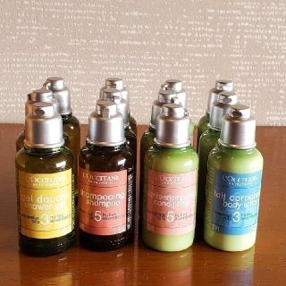 ロクシタン(L'OCCITANE)の✨L'OCCITANE　お得アメニティ12本セット(サンプル/トライアルキット)