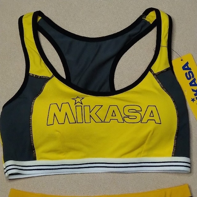 MIKASA(ミカサ)の【新品】Mサイズ スポーツブラ＆ショーツ レディースの下着/アンダーウェア(ブラ&ショーツセット)の商品写真