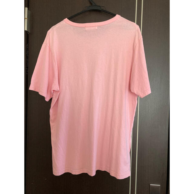 Right-on(ライトオン)のメンズ　Tシャツ　ピンク　Lサイズ メンズのトップス(Tシャツ/カットソー(半袖/袖なし))の商品写真