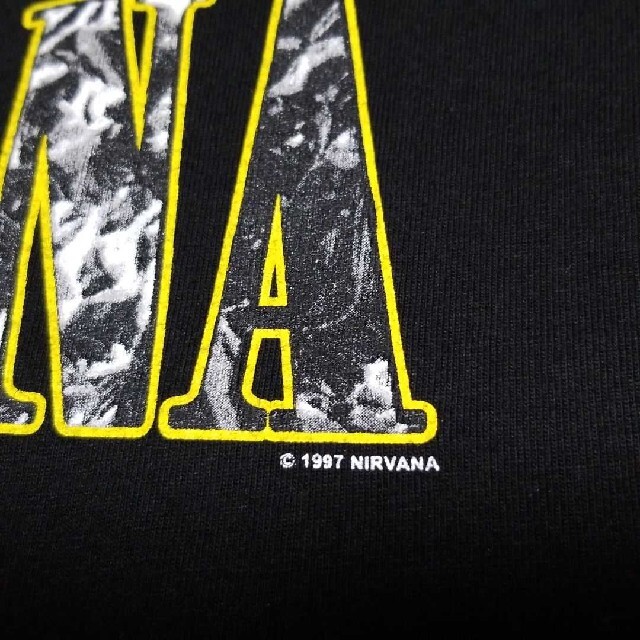 レア！97年製 デッドストック級 ヴィンテージ NIRVANA ロゴTシャツの ...