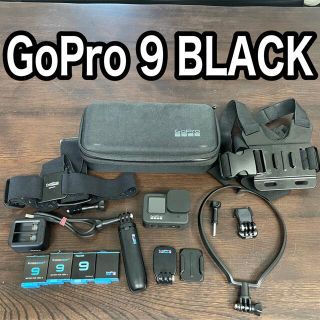 ゴープロ(GoPro)のGoPro HERO9 BLACK 付属品多数！！(コンパクトデジタルカメラ)