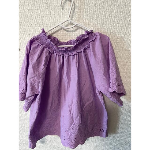 petit main(プティマイン)のpetit main120トップス キッズ/ベビー/マタニティのキッズ服女の子用(90cm~)(ブラウス)の商品写真