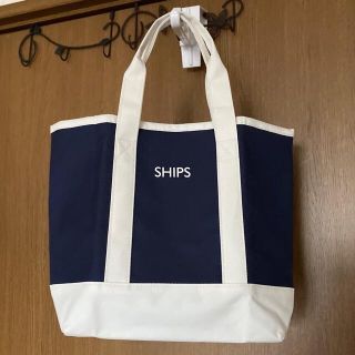 シップス(SHIPS)の★未使用★シップス　トートバッグ　非売品　マリンカラー　夏用バッグ(トートバッグ)