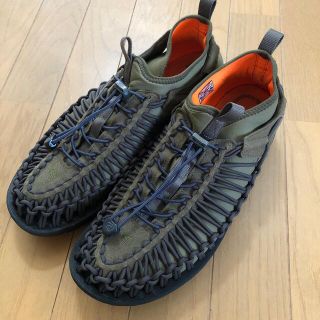 キーン(KEEN)の最終お値引き！キーン  UNEEK HT 旧モデル オリーブ　27.5(サンダル)