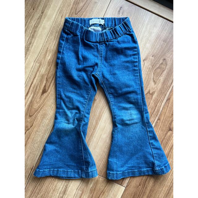 Ron Herman(ロンハーマン)の【 TWIN COLLECTIVE 】Jeans Club デニムパンツ 3y キッズ/ベビー/マタニティのキッズ服女の子用(90cm~)(パンツ/スパッツ)の商品写真