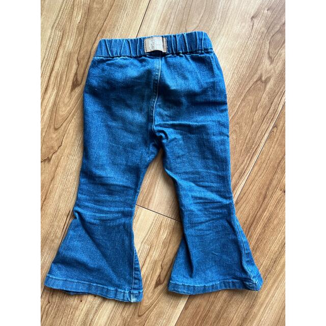 Ron Herman(ロンハーマン)の【 TWIN COLLECTIVE 】Jeans Club デニムパンツ 3y キッズ/ベビー/マタニティのキッズ服女の子用(90cm~)(パンツ/スパッツ)の商品写真