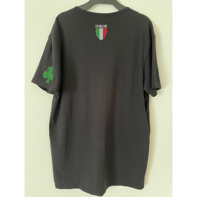 USUALIS ウザリス ラインストーン Tシャツ XXXL イタリア製メンズ