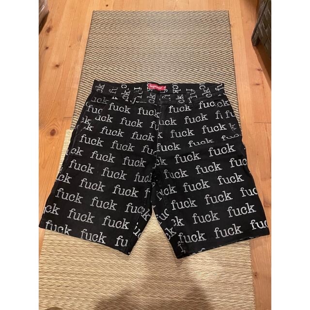 パンツSupreme Fuck Denim Painter Short