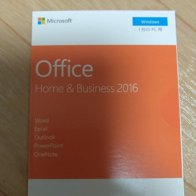 新品 Microsoft Office Home&Business 2016