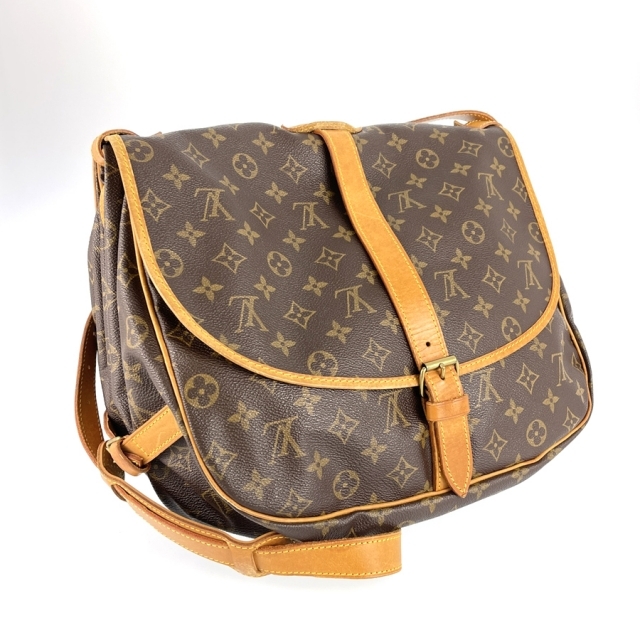 LOUIS VUITTON - ルイ・ヴィトン モノグラム ソミュール35 レディース・ショルダーバッグ