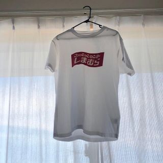 シマムラ(しまむら)のレア　しまむら　ボックスロゴ　Tシャツ(Tシャツ/カットソー(半袖/袖なし))