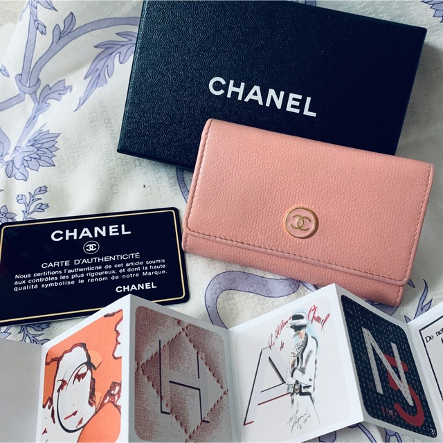 CHANEL6連キーケース