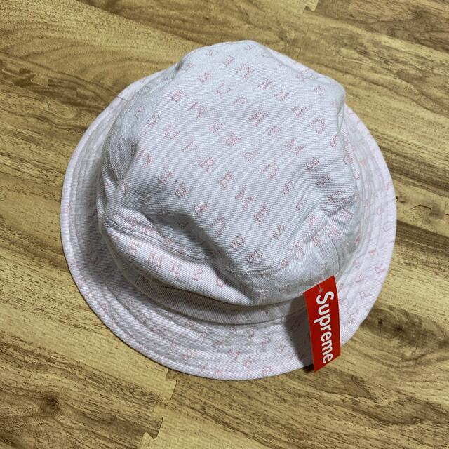 Supreme(シュプリーム)のSupreme Jacquard Logos Denim Crusher  メンズの帽子(ハット)の商品写真