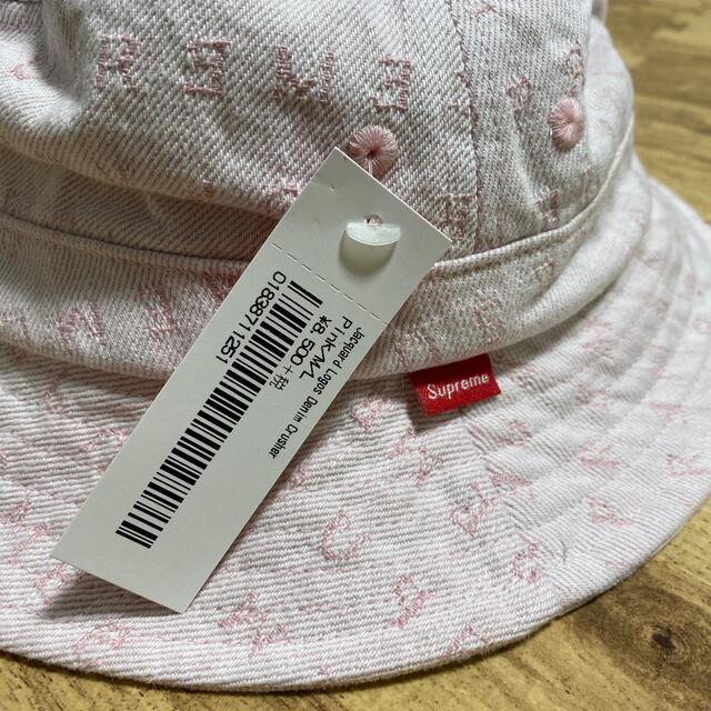 Supreme(シュプリーム)のSupreme Jacquard Logos Denim Crusher  メンズの帽子(ハット)の商品写真