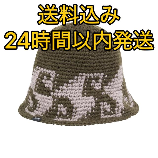 STUSSY WAVES KNIT BUCKET HAT バケットハット 新品