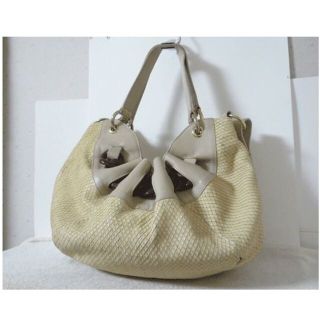 フルラ(Furla)のフルラ　レザー　パイソン型押し　2WAY　斜め掛けショルダー　ハンド　バッグ(ハンドバッグ)