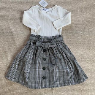 グローバルワーク(GLOBAL WORK)のグローバルワーク　ワンピース　お洒落　女の子　新品(ワンピース)