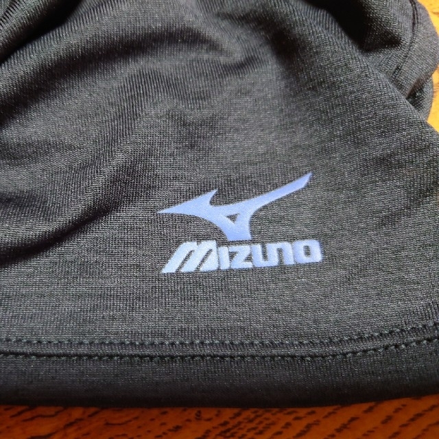 MIZUNO(ミズノ)の新品　  MIZUNO ネックカバー   ブラック杢　レディース レディースのファッション小物(その他)の商品写真