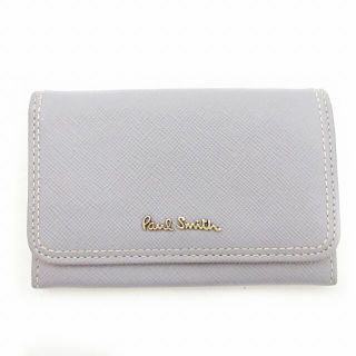 ポールスミス(Paul Smith)のポールスミス PAUL SMITH カードケース 名刺入れ レザー ラベンダー(名刺入れ/定期入れ)