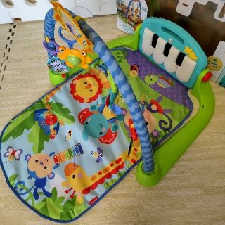 フィッシャープライス(Fisher-Price)のフィッシャープライス　あんよでキック　4WAYピアノジム(ベビージム)