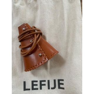 トゥデイフル(TODAYFUL)のLEFIJE レザーキーネックレス(ネックレス)