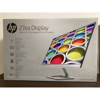 HP - HP 27ea 27インチモニター IPSパネル スピーカー内蔵の通販 by