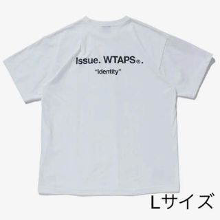 ダブルタップス(W)taps)のWTAPS IDENTITY / SS / COTTON WHITE Lサイズ(Tシャツ/カットソー(半袖/袖なし))