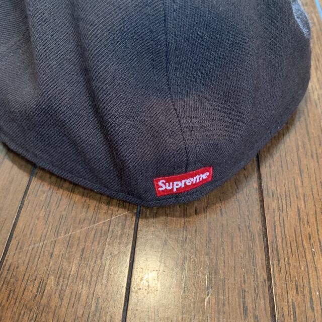 supreme New Era Classic Script Cap　7 5/8