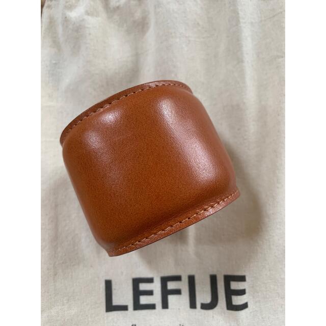 LEFIJE レザーバングル　新品ブレスレット/バングル