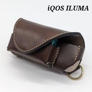 アイコス(IQOS)のIQOS ILUMAケース　iQOS イルマ　アイコスイルマ　ヌメ革　本革(タバコグッズ)