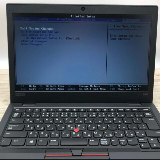 ThinkPad L380  i5 8250U 16GB/256GB(SSD)